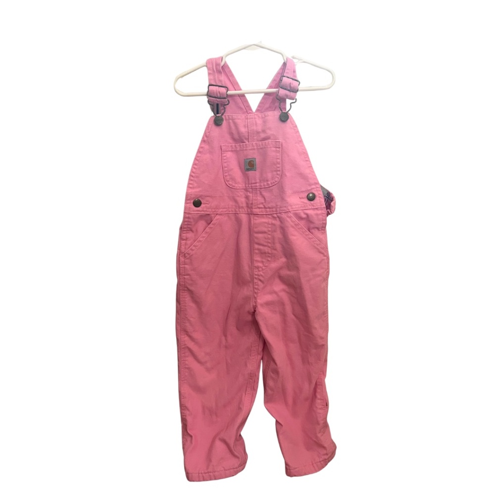Toddler Girls Carhartt Overalls